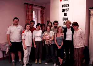 Photo de groupe lors du stage AFPS